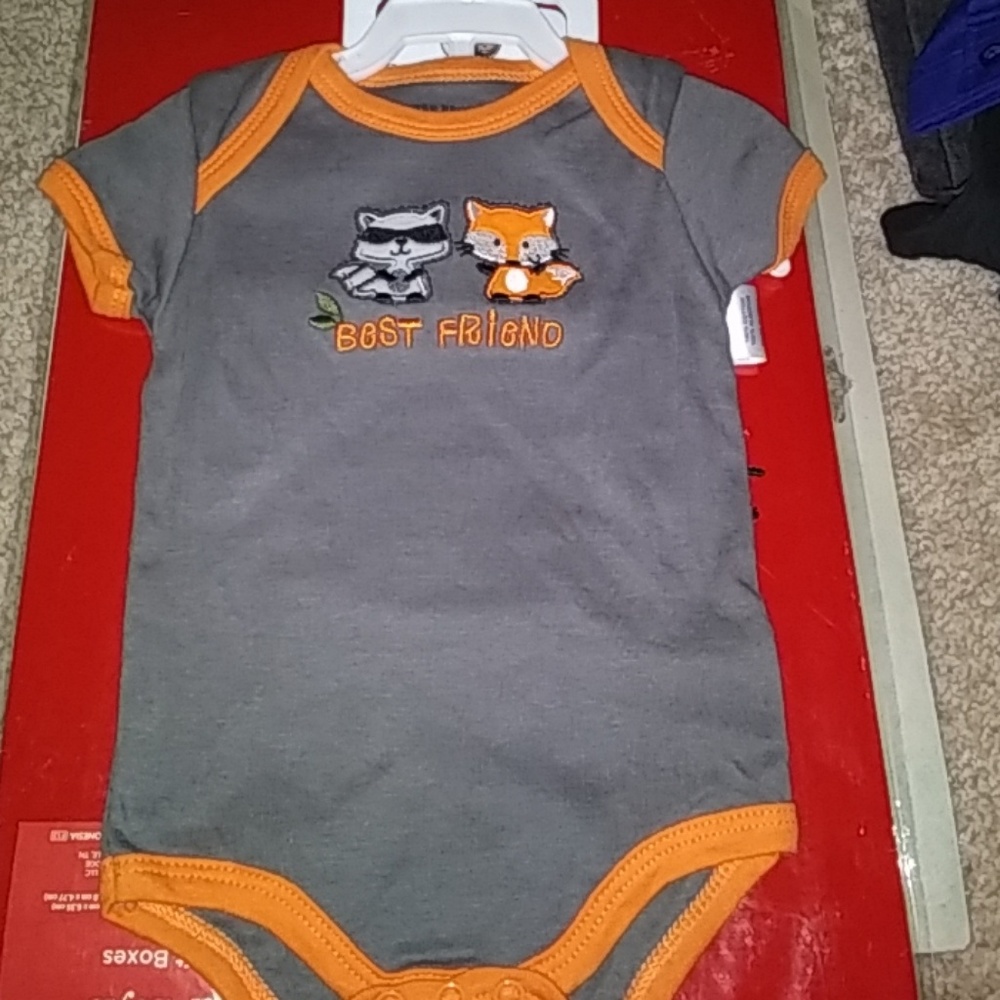 Body suite bib and booties